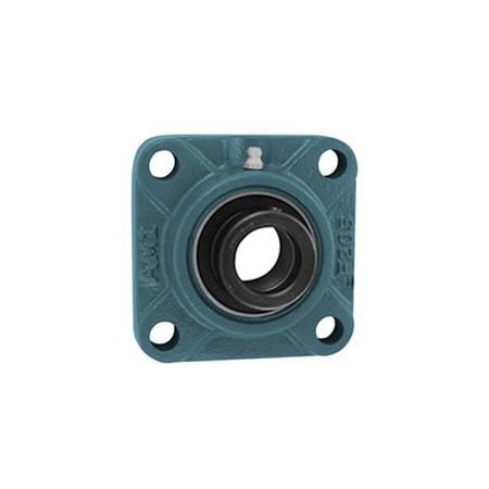 Ami Bearings SINGLE ROW BALL BEARING - 7/8 NARR ECCENTRIC COLLAR 4-BOLT FLANGE KHF205-14